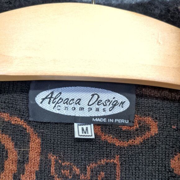 Alpaca Design Chompas Women's Blazer Jacket Medium Multicolor Tapestry Floral - Picture 8 of 12